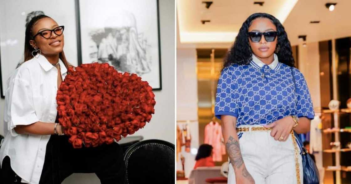 DJ Zinhle says she had a fallout with Brandon Reynolds DJ Zinhle says she had a fallout with Brandon Reynolds