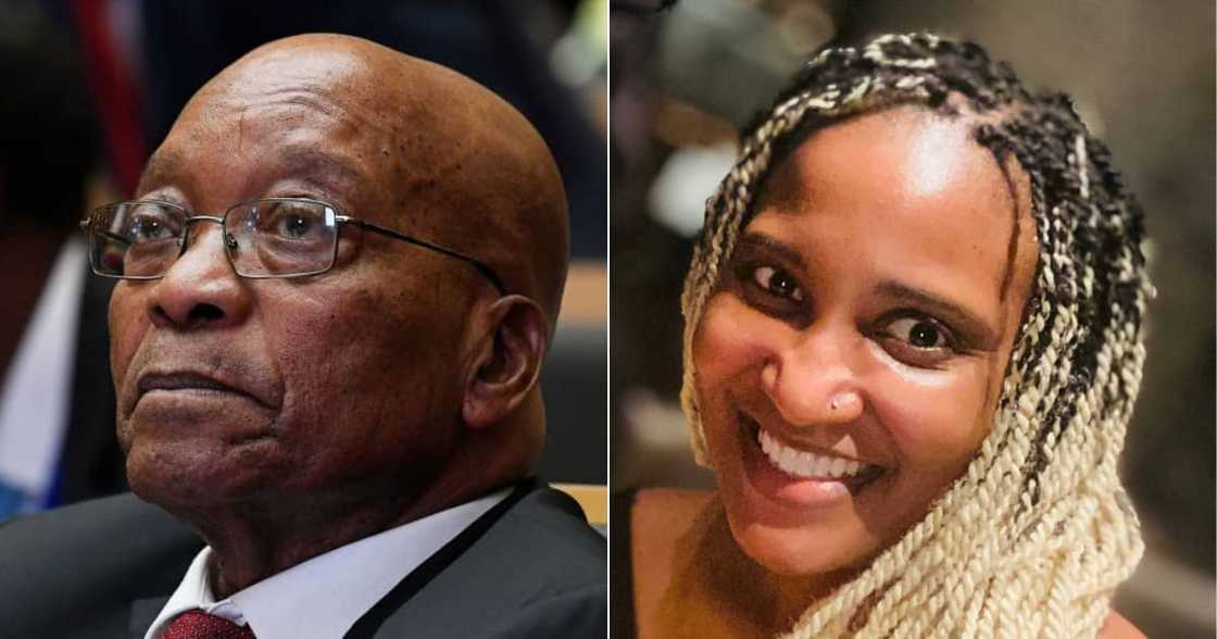 Black President, Duduzile Zuma-Sambudla, Post, Dad, Jacob Zuma, Mzansi, Twitter, Social media, Trial, Imprisonment Black President, Duduzile Zuma-Sambudla, Post, Dad, Jacob Zuma, Mzansi, Twitter, Social media, Trial, Imprisonment