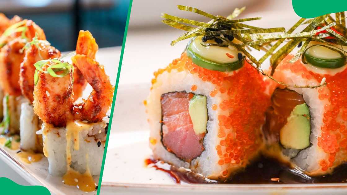 Ukkō's sushi menu Ukkō's sushi menu