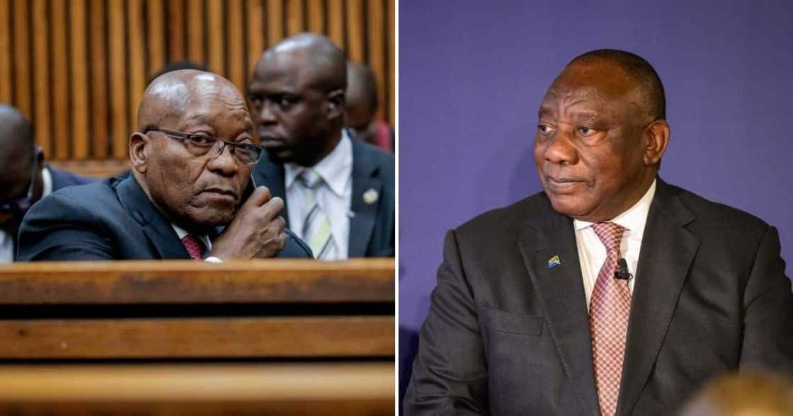 Jacob Zuma moves ahead with private prosecution matter against Cyril Ramaphosa Jacob Zuma moves ahead with private prosecution matter against Cyril Ramaphosa