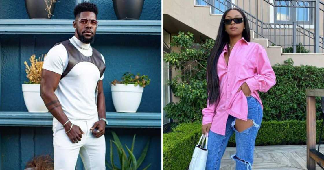 Young, Famous & African stars Bonang Matheba and Luis Munana Young, Famous & African stars Bonang Matheba and Luis Munana