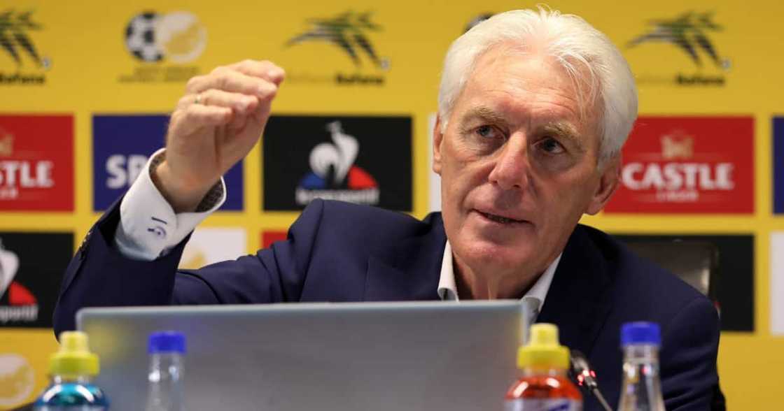 Bafana Bafana, Hugo Broos, SAFA, salary, coach