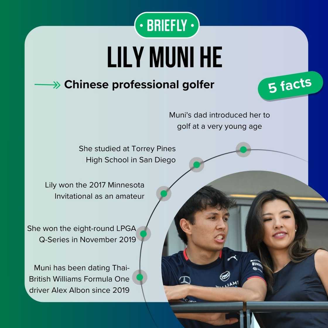 Lily Muni He's facts