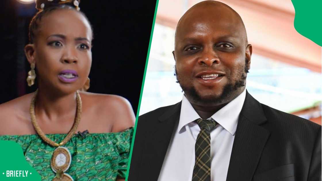 Ntsiki Mazwai has backed Floyd Shivambu.