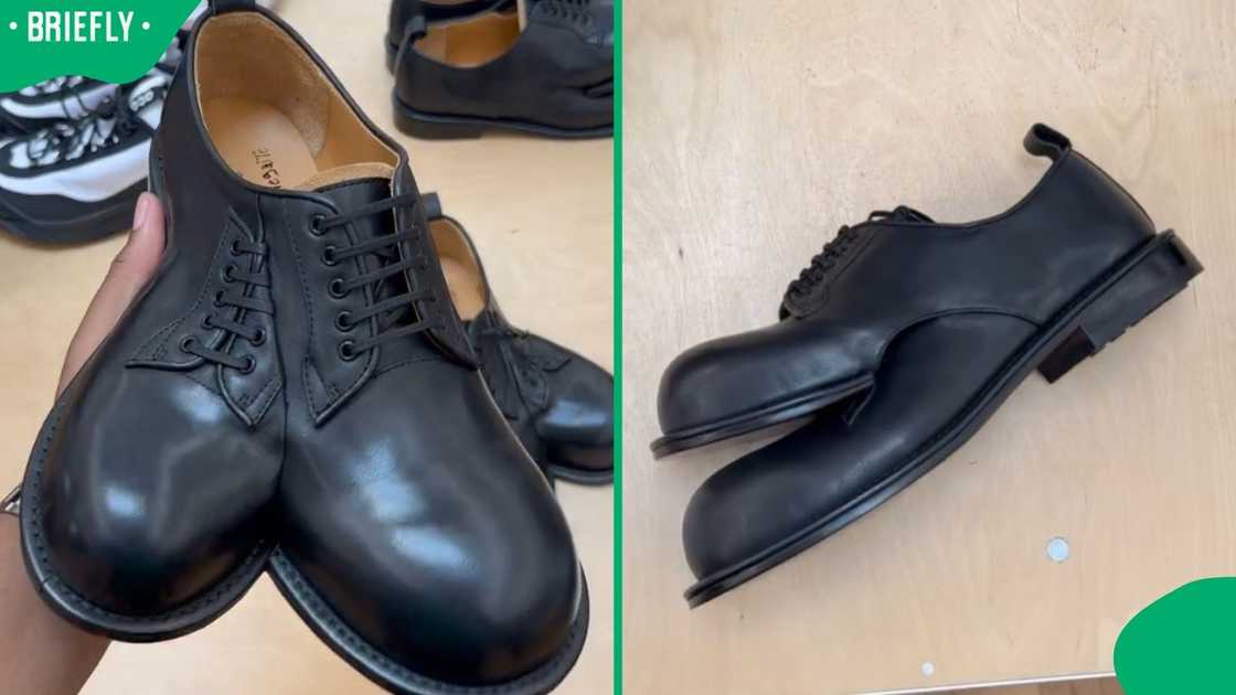 Double-headed shoes from Comme des Garçons. Double-headed shoes from Comme des Garçons.