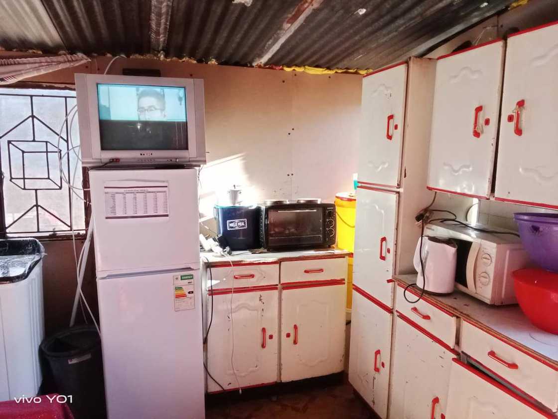 Unam Asavela Mbolompo flexes new kitchen Unam Asavela Mbolompo flexes new kitchen