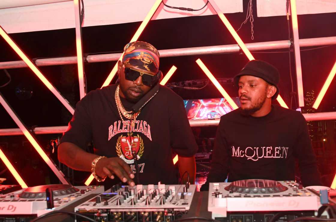 DJ Maphorisa and Kabza De Small. DJ Maphorisa and Kabza De Small.