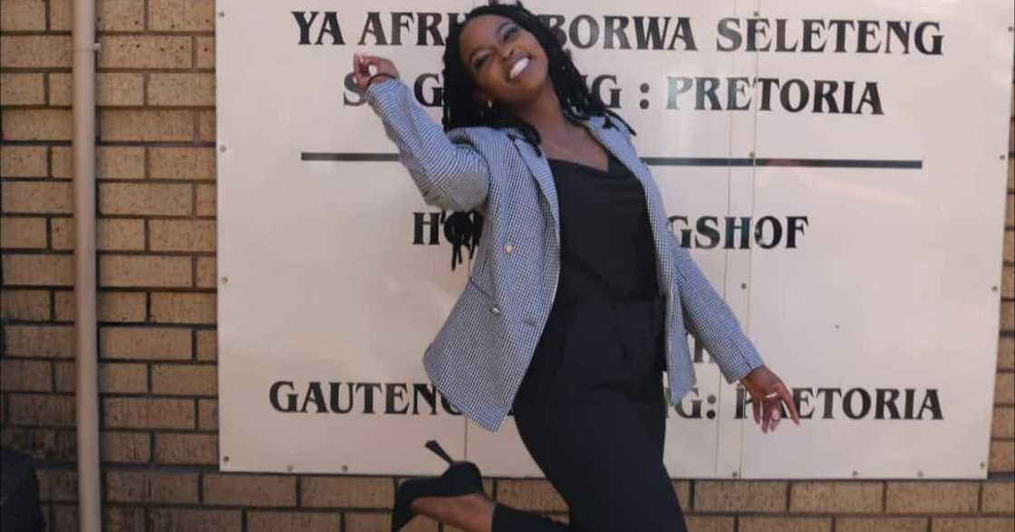 The young lady is a hard-working legal eagle The young lady is a hard-working legal eagle