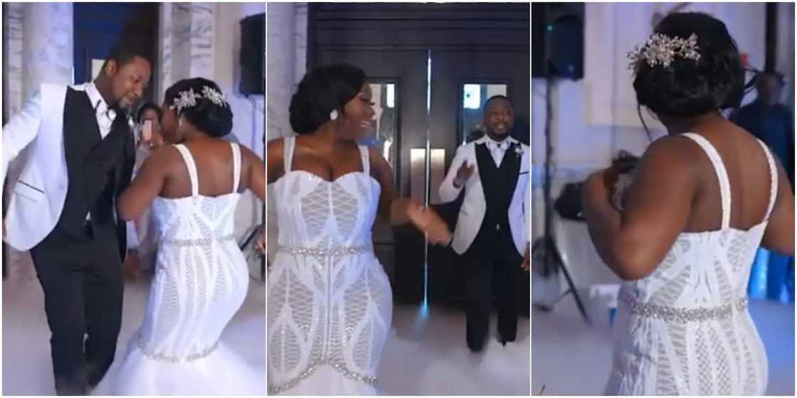 The couple thrilled their guests The couple thrilled their guests