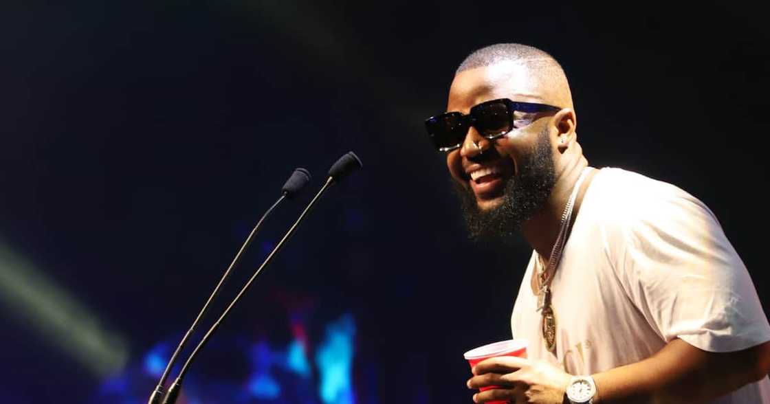 Cassper Nyovest reacts to his 'AMN' album still being number 1 Cassper Nyovest reacts to his 'AMN' album still being number 1