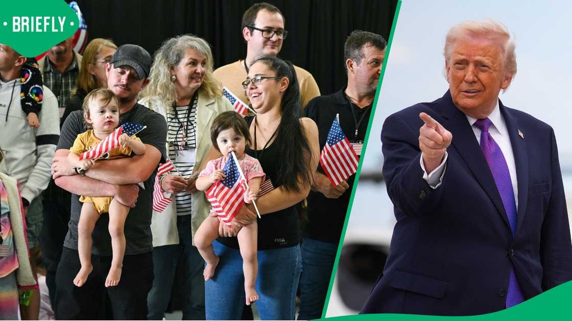 The US is considering allowing more South African refugees to enter the country The US is considering allowing more South African refugees to enter the country