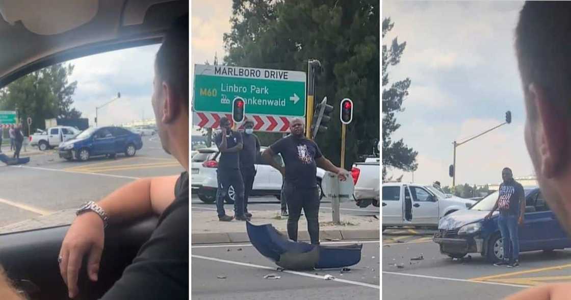 Man, Jokes, Accident Scene, Video Man, Jokes, Accident Scene, Video