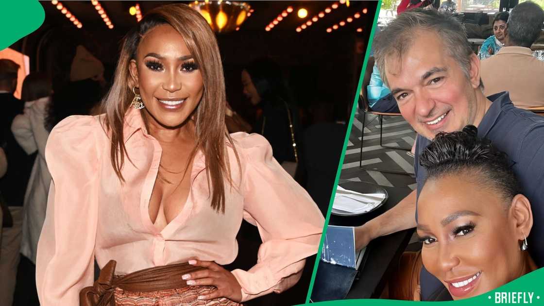 Mampho Brescia and her husband of 20 years recently celebrated their special day. Mampho Brescia and her husband of 20 years recently celebrated their special day.