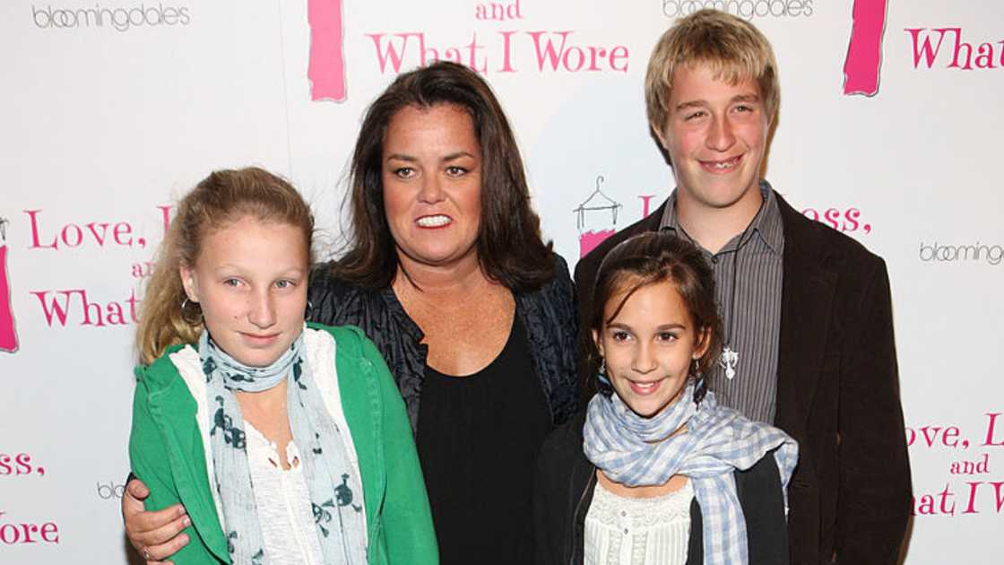 Actress Rosie O’Donnell and children in New York City. Actress Rosie O’Donnell and children in New York City.