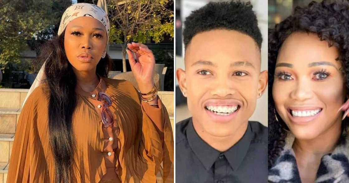 Sonia Mbele's son appeared in court Sonia Mbele's son appeared in court