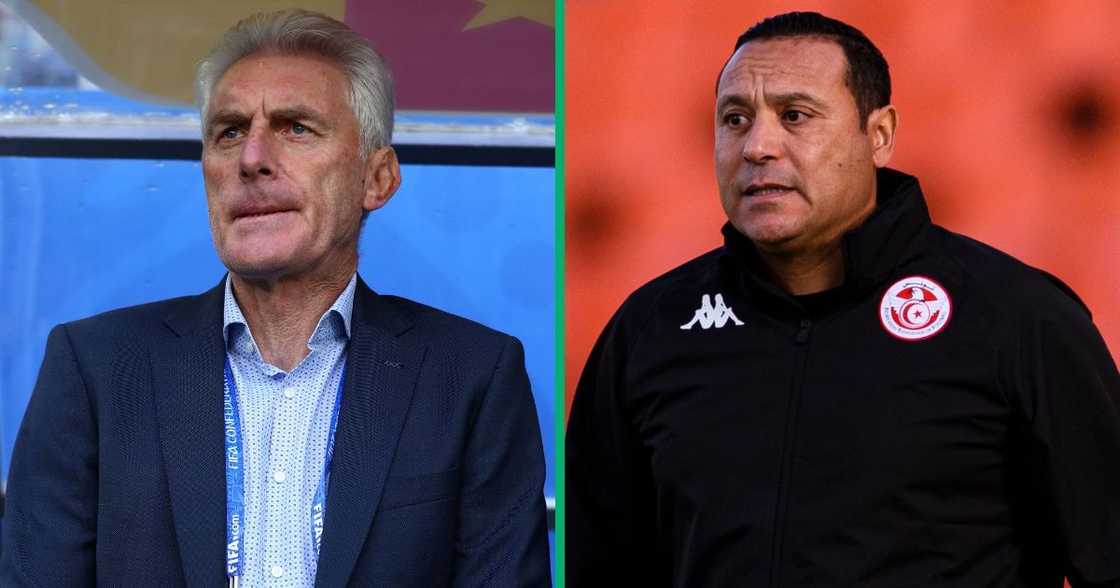 Bafana coach Hugo Broos is reportedly leaving Mzansi to replace Montasser Louhichi as Tuniisa boss. Bafana coach Hugo Broos is reportedly leaving Mzansi to replace Montasser Louhichi as Tuniisa boss.