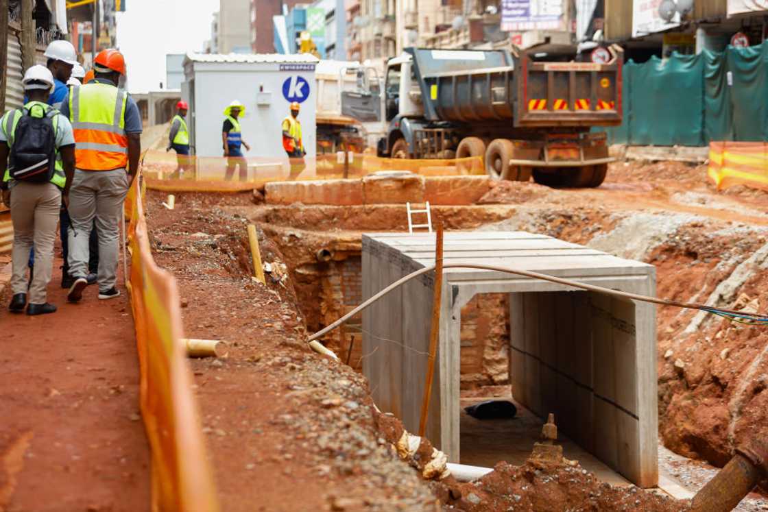 Lilian Ngoyi Street has not been fixed since 2023 Lilian Ngoyi Street has not been fixed since 2023