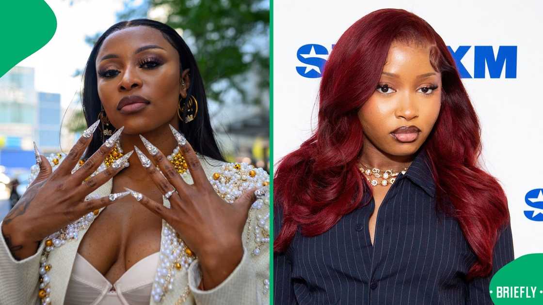 DJ Zinhle dragged for copying Uncle Waffles' style DJ Zinhle dragged for copying Uncle Waffles' style