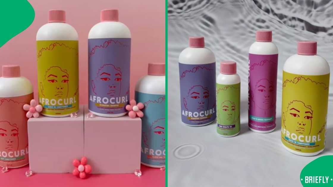 Products from Afrocurl. Products from Afrocurl.