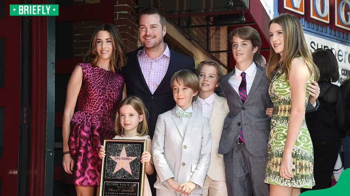 Chris O'Donnell and family Chris O'Donnell and family