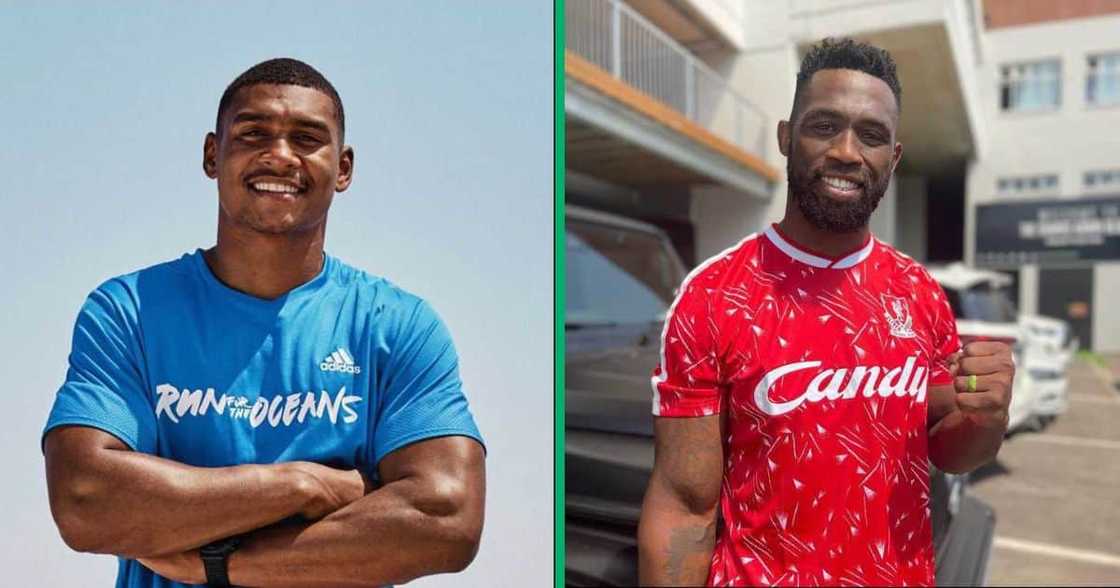 Damian Willemse shared a glimpse into his dinner with Siya Kolisi. Damian Willemse shared a glimpse into his dinner with Siya Kolisi.