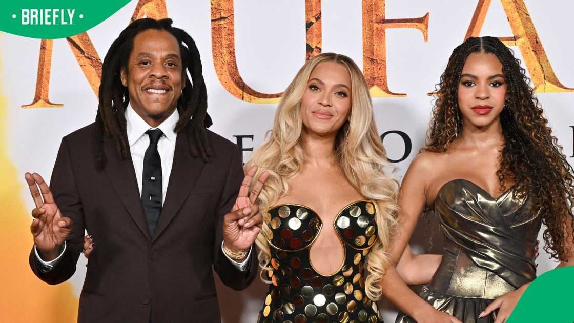 Blue Ivy Carter attended the Grammy's with her parents Blue Ivy Carter attended the Grammy's with her parents