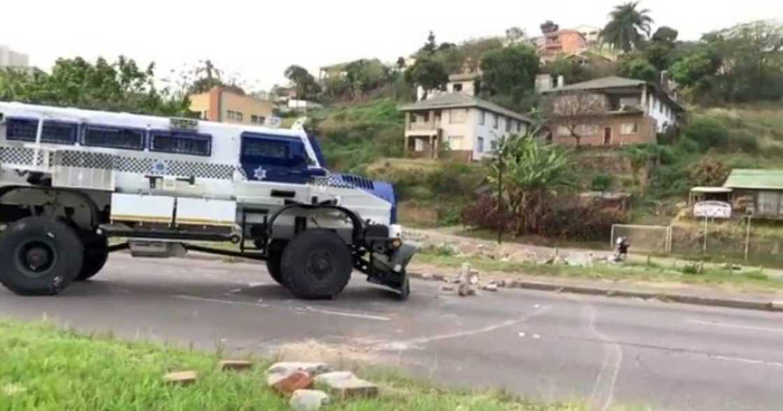 Jacob Zuma, Protests, dominate KZN