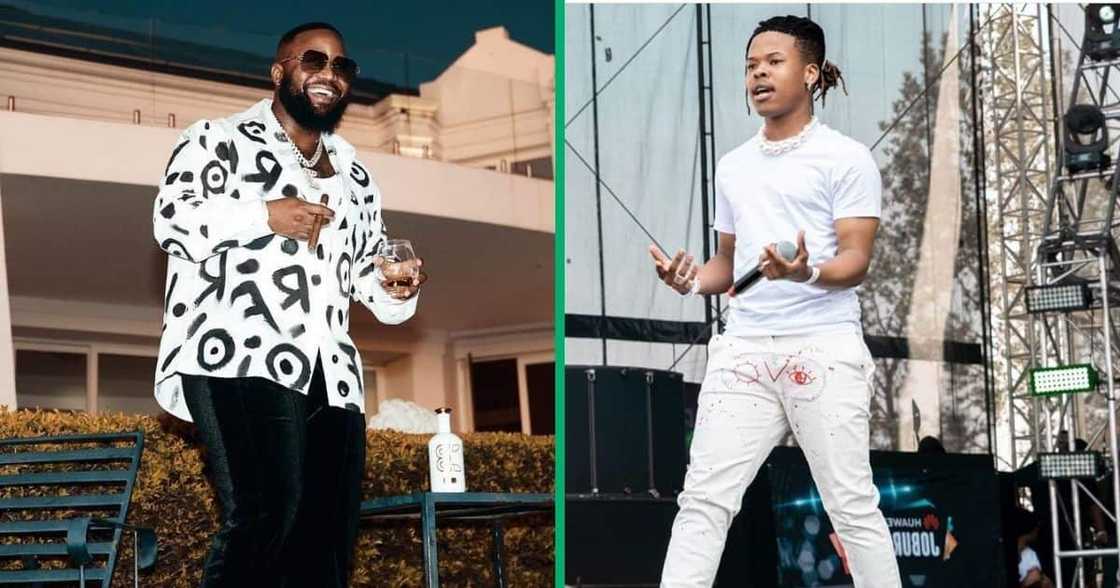 Cassper Nyovest opened up about almost beefing with Nasty C Cassper Nyovest opened up about almost beefing with Nasty C