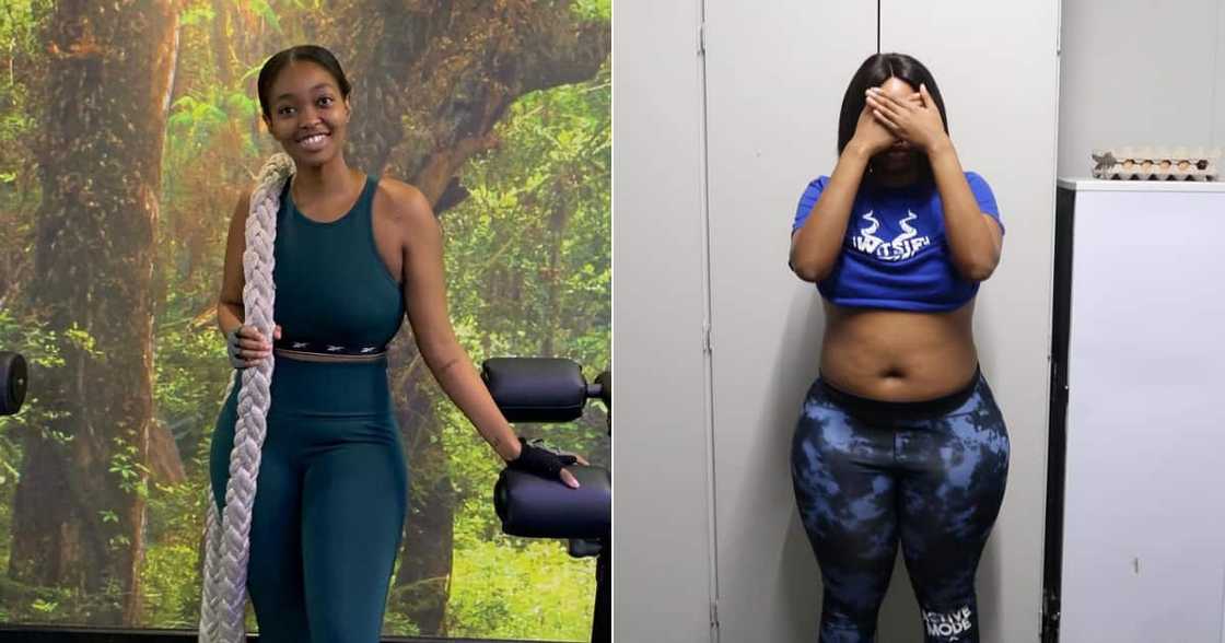 Mzansi, Woman, Praise, Social media, Amazing, Weight loss, Journey, Online, Pictures, Body transformation