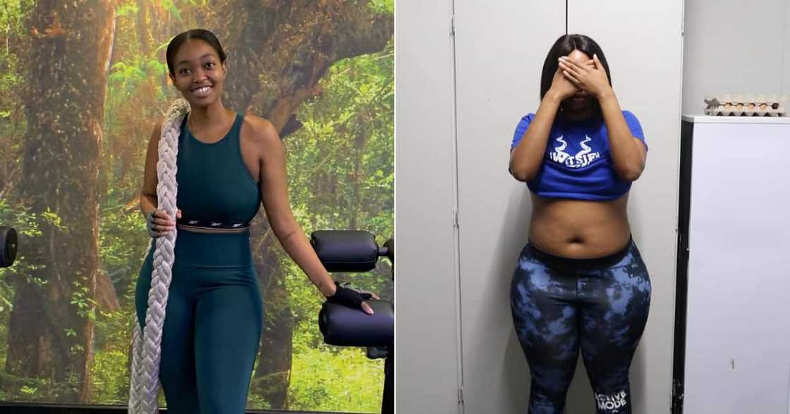 Mzansi, Woman, Praise, Social media, Amazing, Weight loss, Journey, Online, Pictures, Body transformation Mzansi, Woman, Praise, Social media, Amazing, Weight loss, Journey, Online, Pictures, Body transformation