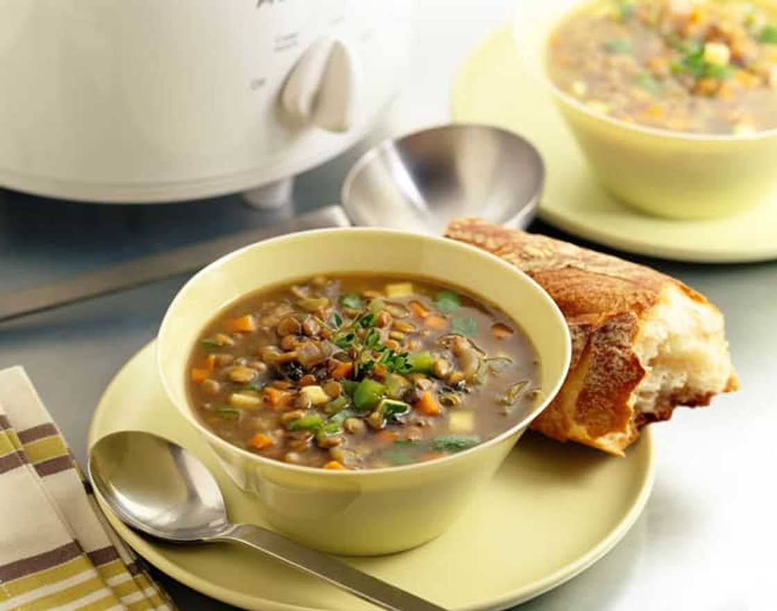 Lentil soup