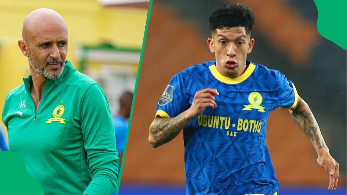 Miguel Cardoso could sell Matias Esquivel as he looks to trim the Mamelodi Sundowns squad.