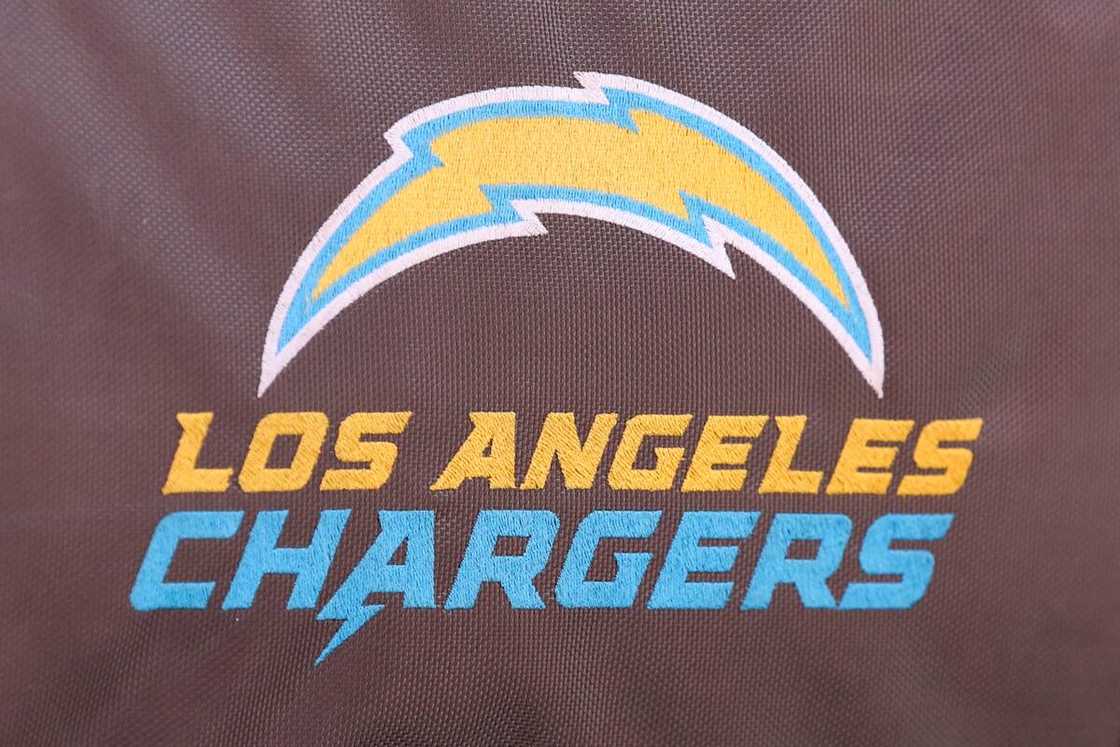 The Los Angeles Chargers logo in Kansas City, MO The Los Angeles Chargers logo in Kansas City, MO