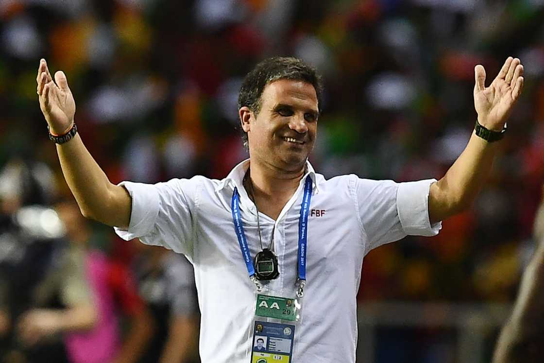 Paulo Duarte reacts during the 2017 AFCON semi-final match between Burkina Faso and Egypt at the Stade de l'Amitie Sino-Gabonaise in Libreville on February 1, 2017. Paulo Duarte reacts during the 2017 AFCON semi-final match between Burkina Faso and Egypt at the Stade de l'Amitie Sino-Gabonaise in Libreville on February 1, 2017.