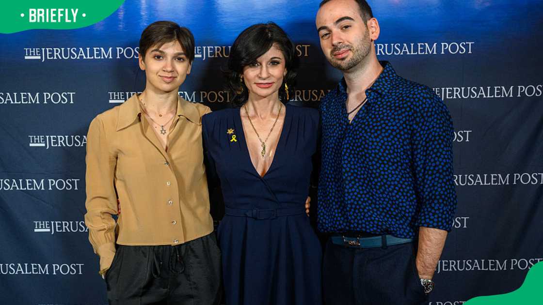 Miriam Haart, Julia Haart and Shlomo Haart during the 2025 Jerusalem Post Conference