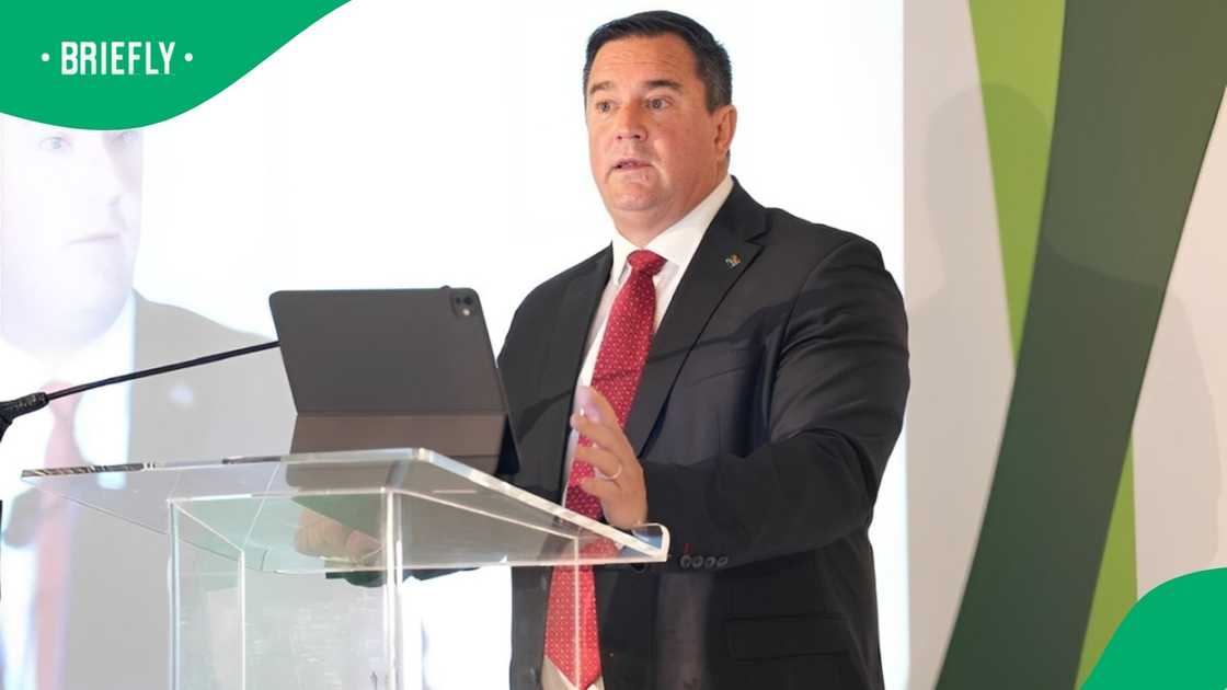 Democratic Alliance president John Steenhuisen addressed allegations of influencing the removal of Minister Dion George Democratic Alliance president John Steenhuisen addressed allegations of influencing the removal of Minister Dion George