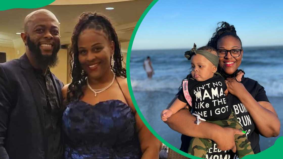 Olulowo Shodipe and Narkyia Lathan with their daughter, Nifemi. Olulowo Shodipe and Narkyia Lathan with their daughter, Nifemi.