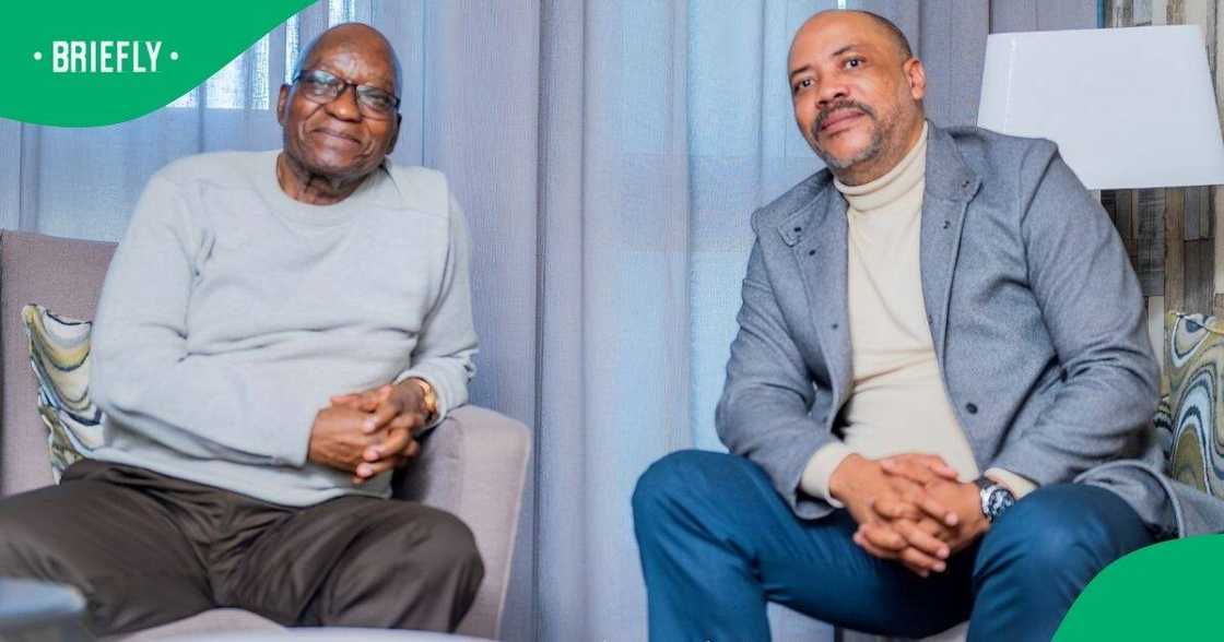 Jacob Zuma and Ivan Barnes, leaders of the MK Party and the National Freedom Party, reportedly met to discuss a possible collaboration in the provincial legislature in KwaZulu-Natal. Jacob Zuma and Ivan Barnes, leaders of the MK Party and the National Freedom Party, reportedly met to discuss a possible collaboration in the provincial legislature in KwaZulu-Natal.