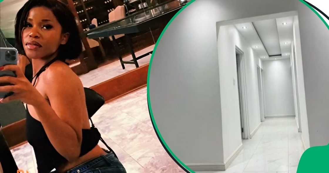 Young Mzansi lady builds house from scratch Young Mzansi lady builds house from scratch