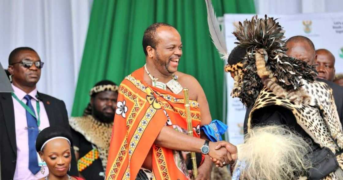 King Mswati III