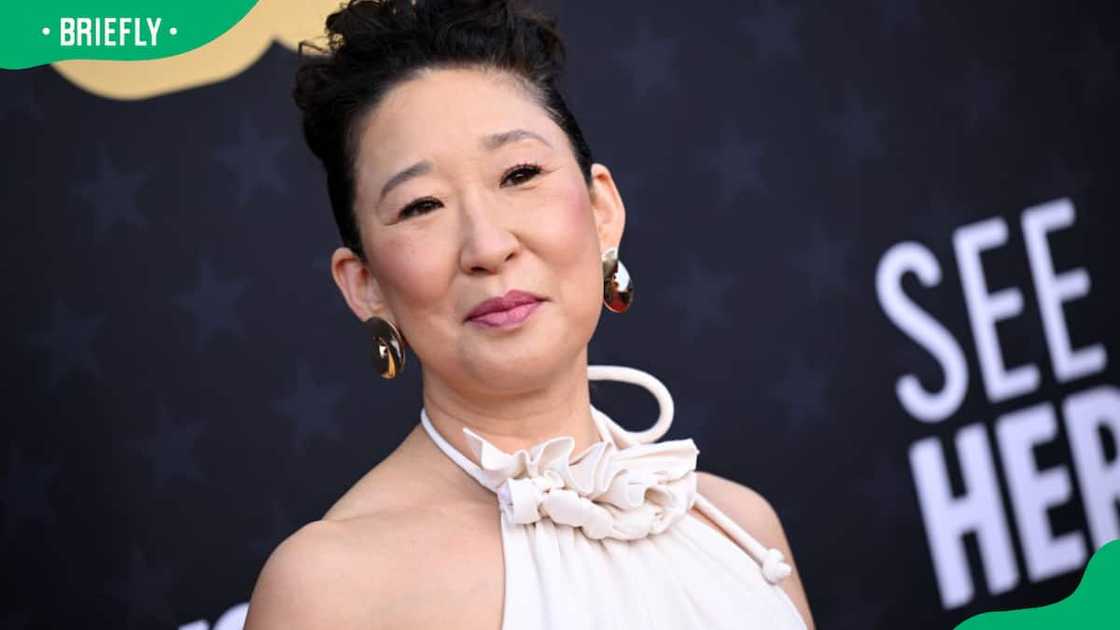 Sandra Oh attending the Critics Choice Awards Sandra Oh attending the Critics Choice Awards