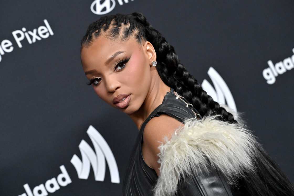 Chloe Bailey during the GLAAD Media Awards Chloe Bailey during the GLAAD Media Awards