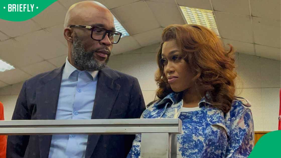 Vusimuzi “Cat” Matlala and his wife, Tsakani