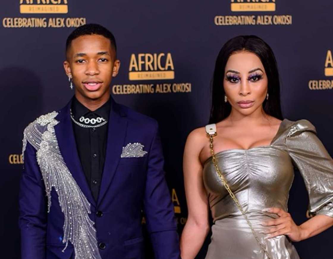 Lasizwe celebrated his sister Khanyi Mbau. Lasizwe celebrated his sister Khanyi Mbau.