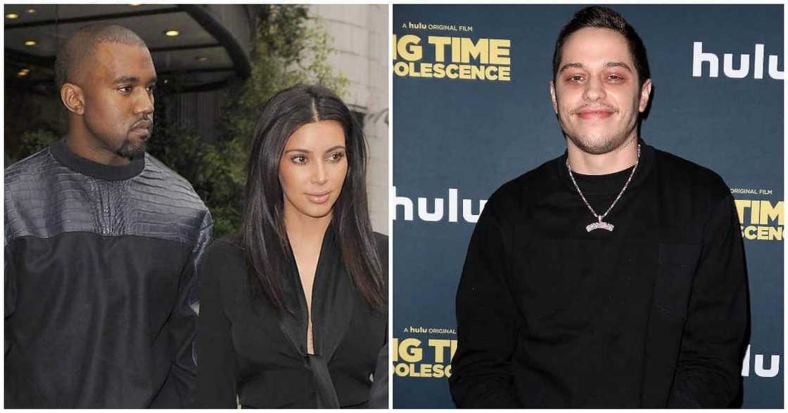 Pete Davidson tells Kanye West to take battle off social media.