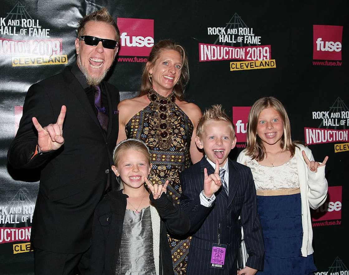 Francesca Hetfield's children