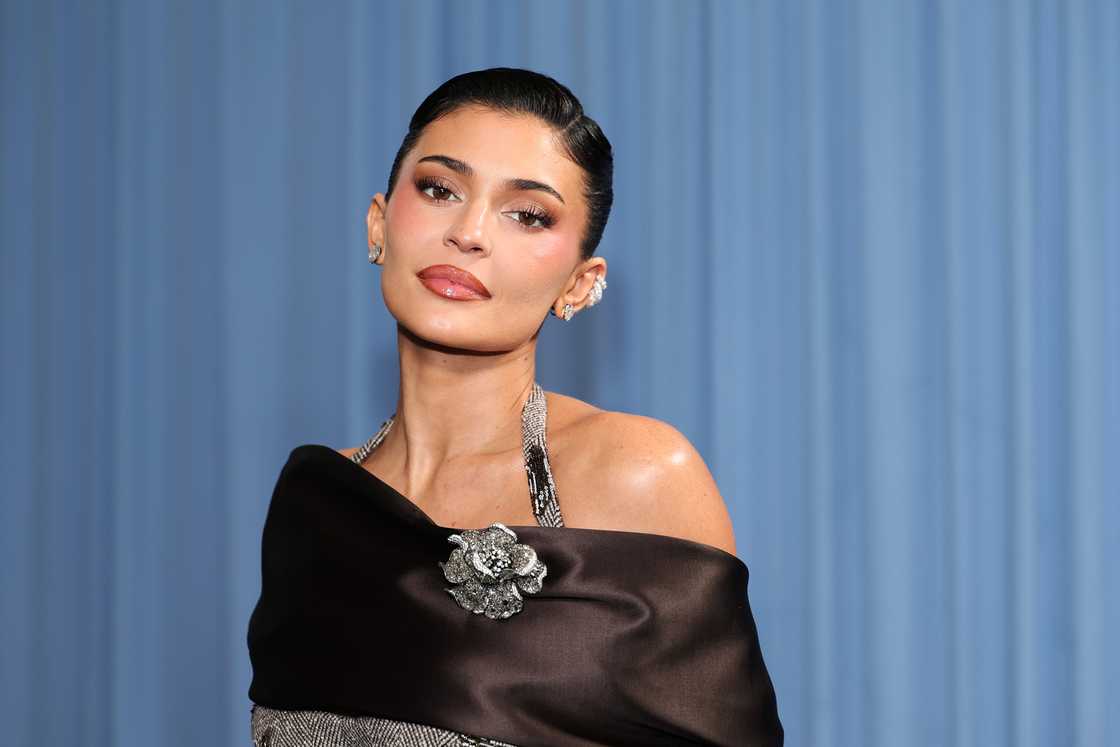 Kylie Jenner attends the Met Gala Celebrating "Superfine: Tailoring Black Style" at Metropolitan Museum of Art in New York City