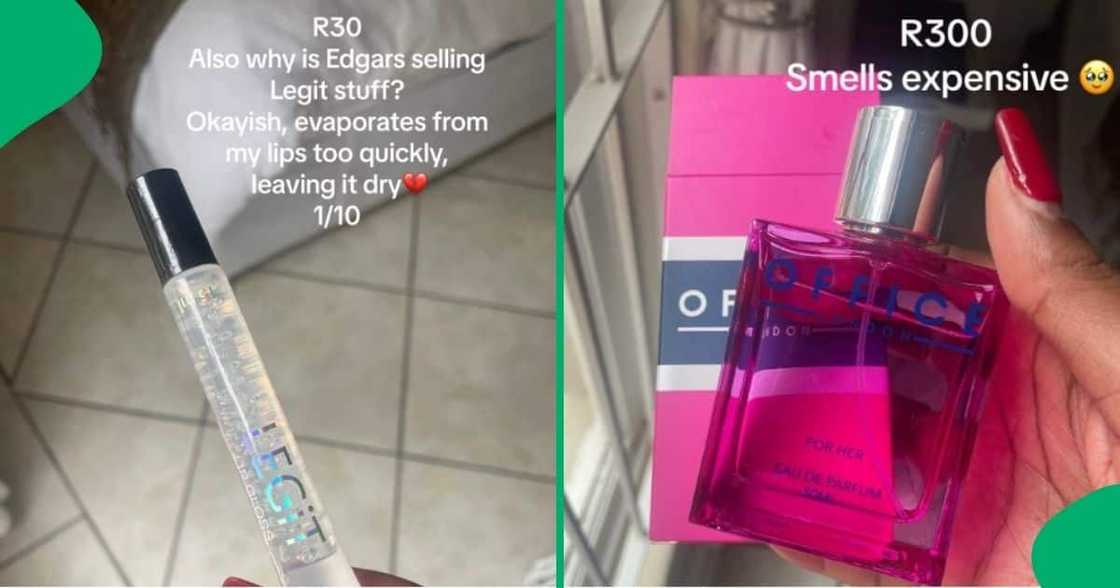 A young woman shopped at Truworths and Edgars for her toiletries haul. A young woman shopped at Truworths and Edgars for her toiletries haul.