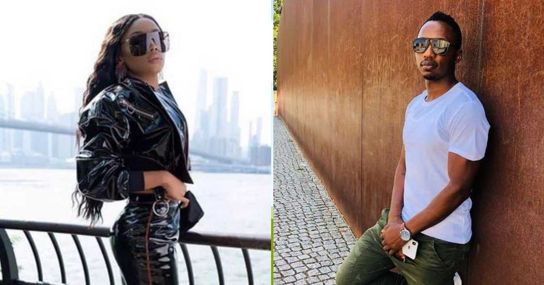 Bonang Matheba and Andile Ncube have been friends since their 'Live AMP' days Bonang Matheba and Andile Ncube have been friends since their 'Live AMP' days