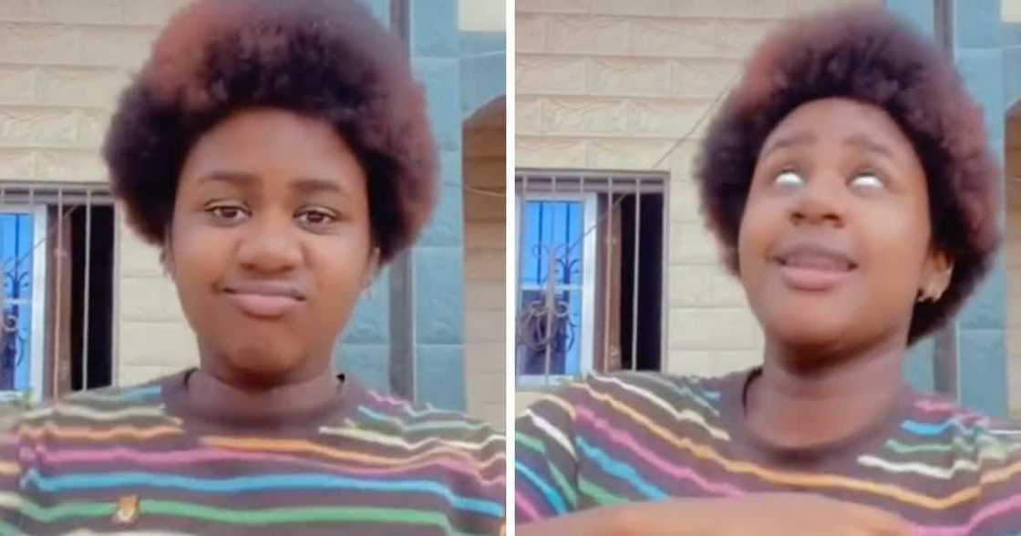 Young woman trends for epic dance moves. Young woman trends for epic dance moves.